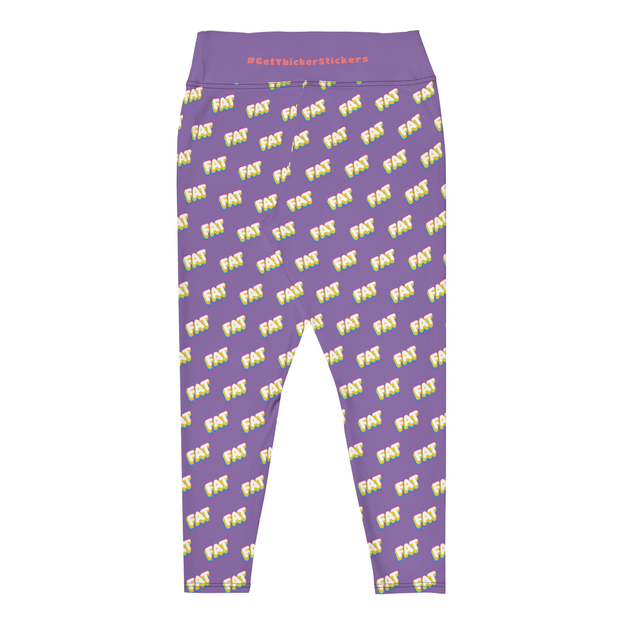 Bold FAT Leggings | Plus Size Body Positive Apparel | Curvy, Confident, Unapologetic Activewear | #EffYourBodyStandards